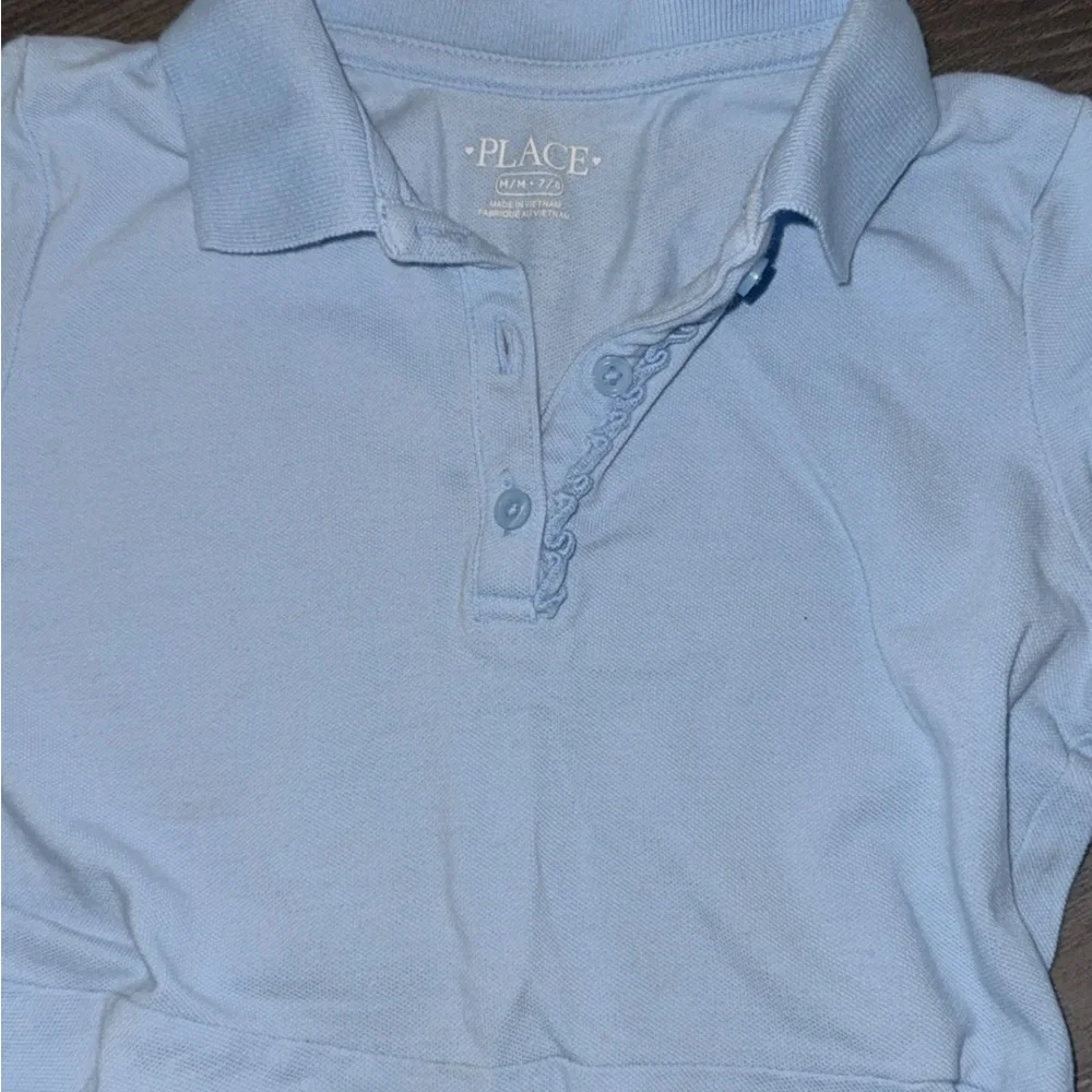 2 Light Blue Polo Dresses & 2 Shirts Bundle